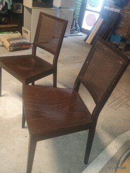 Dřevěné židle 3ks - 3