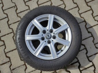 ALU LITÁ KOLA na Skoda Octavia II 15" + CELOROČNÍ 195/65/15 - 3