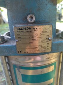 Calpeda čerpadlo - 3