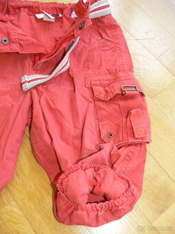 Dětské kalhoty červené H&M (). - 3
