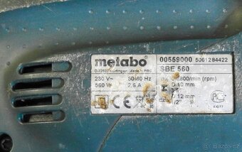 Elektrická vrtačka METABO SBE 560 560 W - 3
