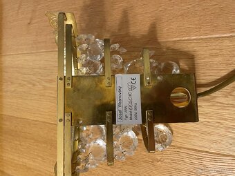 Křišťálové nástěnné svítidlo - 3