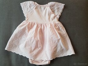 Šaty s body - s madeirou, HM, vel. 74 - 3