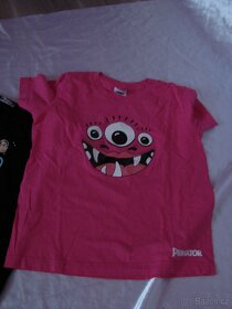 3 x tričko černé ,růžové Primátor a béžové vel.XS, - 3