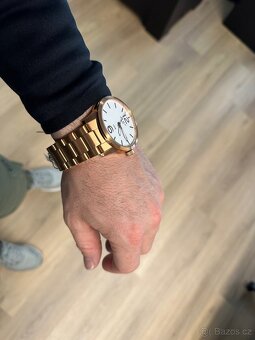 Stylové unisex hodinky JET SET Milan Rose Gold J6280R-162 - 3