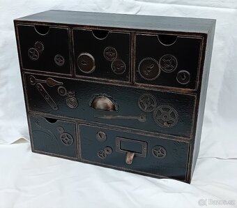RECYCLE ART STEAMPUNK BOX - 3