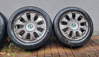 Prodám SADU ALU kol - Škoda Octavia 1 - Metalica R16 205/55 - 3