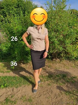 Dámská nejen společenská sukně Figl M036 ve více barvách - 3