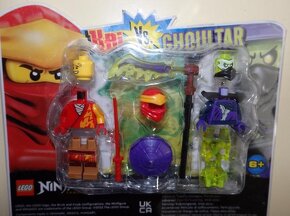 Lego Ninjago Kai+ Ghost se zbraněmi -- duo Páčky - nové - 3
