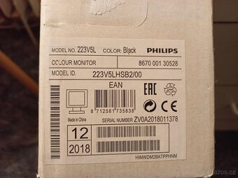 Monitor Phulips 223V5L - 3
