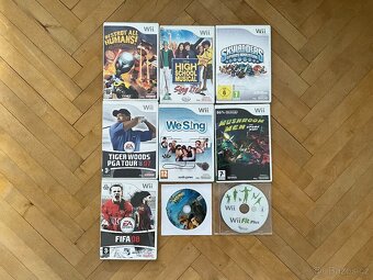 Nintendo Wii - příslušenství a hry - 3