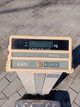 Můstková váha CAS
do 60 kg. - 3