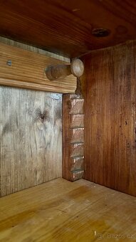 TOP STAROŽITNÁ SKŘÍN BIEDERMEIER SUPER ORIGINÁL STAV - 3