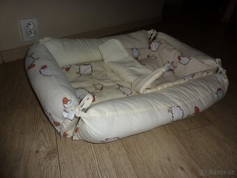 New Baby hnízdečko pro miminko - ovečky - 3