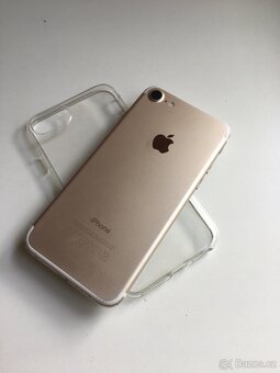 IPHONE 7 GOLD / 128GB / TOP STAV / NOVÁ BATERIE 100% - 3