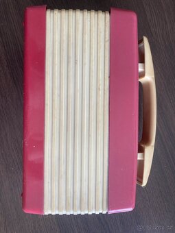 Staré radio TESLA Minor + originální pouzdro - 3