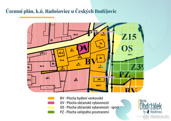 Prodej, stavební pozemek, 1.303 m2, Radošovice u Českých Bud - 3