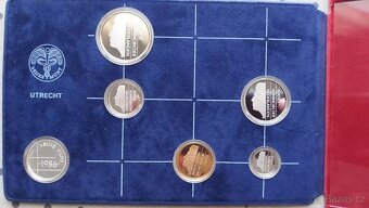 Sada oběžných mincí Holandsko 1985 v kvalitě Proof - 3