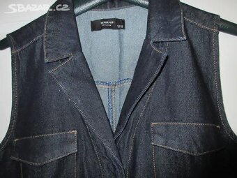 Riflové šaty - RESERVED DENIM vel. 42. - 3