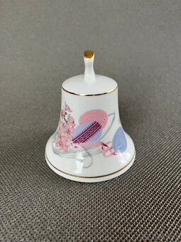 Porcelánový velikonoční zvonek 8.5 cm, Pirkenhammer - 3