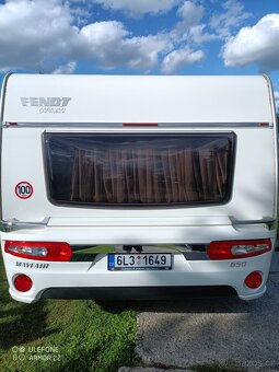 Prodám karavan Fendt 650 dvouosy - 3