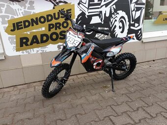 Pitbike Leramotors Rocket 1600W 14x12 oranžová - 3
