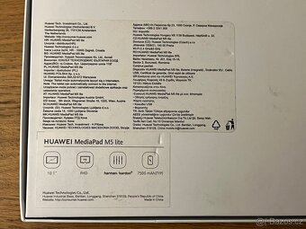 Tablet HUAWEI MediaPad M5 lite, nový - 3