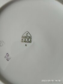 Talíře mělké,porcelánové 5ks - 3