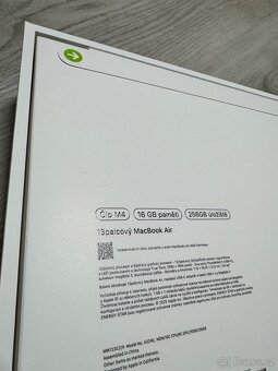 NOVÝ, ZÁRUKA Apple MacBook Air 13,6" (2025), M4, 16GB, 256G - 3