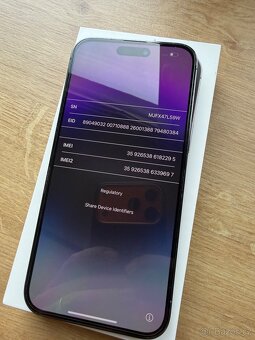 Apple iPhone 14 Pro Max, 256GB Deep Purple - 3