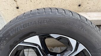 Prodávám originál hliníkový kola Honda + zimní pneu - 3