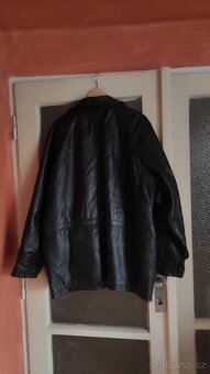 Kožená bunda černá vel. XL/XXL - 3