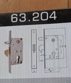Hákový zamek, 2ks za cenu jednoho - 3