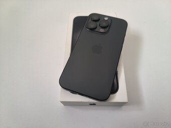 apple iphone 15 PRO 128gb Black Titanium / Batéria 90% - 3