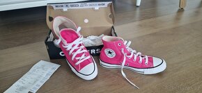 tenisky Converse - růžové, kotníkové - 3