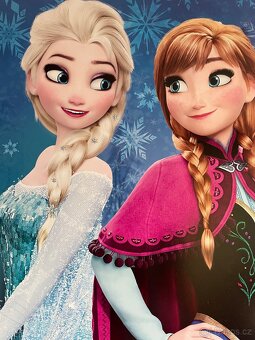 Obraz Anna a Elsa 90x60cm+hodiny Anna a Esla - 3