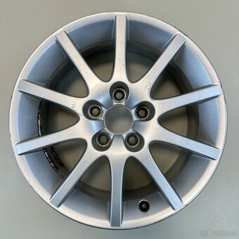 4x originální ALU disky SAAB – 5x110 – TOP stav - 3