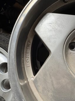 ALU BORBET A 7.5J R16 ET20 4x100 pouze 2 kusy - 3