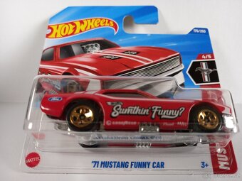 HOT WHEELS - ´71 FORD MUSTANG FUNNY CAR - 3
