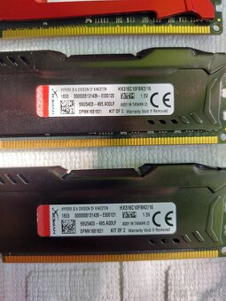 32GB DDR3 HYPERX 1600Mhz (4X8GB)-FURY/SAVAGE - 3