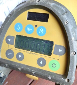 Potrubní laser TOPCON TP-L4B + kalibrační list , pěkný - 3