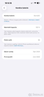 Vyměním iPhone 16 Plus 128GB (modrá) - 3