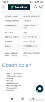 Gps lokator lamax - 3