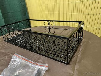 Kovový držák na květiny – nový, elegantní design - 3