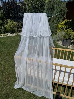 SNIGLAR Dětská postýlka, buk, 60x120 cm - 3