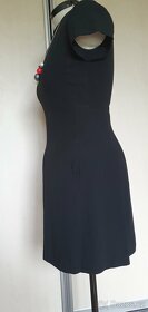 Massimo Dutti malé černé šaty vel 42 - 3