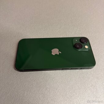 iPhone 13 mini 128GB zelený, pěkný stav, 12 měsíců záruka - 3