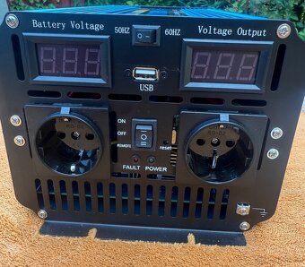 Měnič napětí 12V / 230V / 3000W/6000W - 3