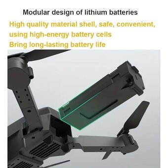 NOVÉ 3.7V baterie pro drony - kompatibilní s čtěte - 3
