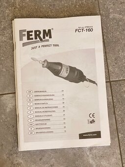 Přímá bruska FERM FCT-160 - 3